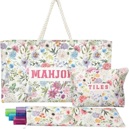 Wildflower Mahjong  Set Storage Bag
